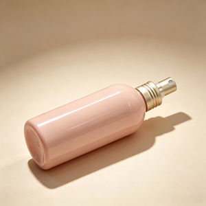 Botella de Spray Rosa de Plástico de Lujo en Stock con Bomba de Pulverización Fina Dorada Mate para Tónico Hidratante, Envase Cosmético a Prueba de Fugas - Product Image 4