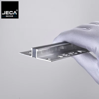 Profilé en aluminium en forme de T pour carrelage, protection des bords des carreaux en céramique, bande de transition décorative pour les murs et les sols