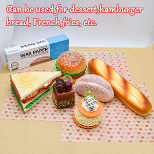 Papel Encerado Antiadherente de Doble Cara Personalizado para Pasteles, Fideos, Galletas, Pan, Piruletas, Chicle, Papel para Hornear - Product Image 6
