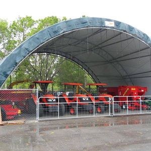 Usine de Henan Weike Xiwen Industrial Co, vente <span class=keywords><strong>en</strong></span> gros de tentes murales <span class=keywords><strong>en</strong></span> toile, bâtiments de stockage recouverts de tissu, abri de garage - Product Image 5