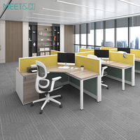 Meubles de bureau convertibles modernes, bureau et poste de travail pour le personnel, vente directe d'usine, bureau d'ordinateur en bois