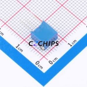 Resistencia Ajustable/Potenciómetro 3266X-204, Componente de Orificio Pasante (THT)-3P, Resistencia de 6.8x4.7mm, 200kOhm, 10%, 500mW, 250ppm ℃ - Product Image 2