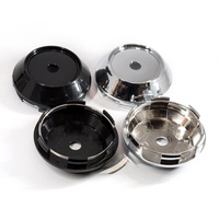 Cache-moyeu vierge de 68 mm de diamètre extérieur sans motif, vente en gros, pour modification automobile, remplacement de capuchons de jante personnalisés