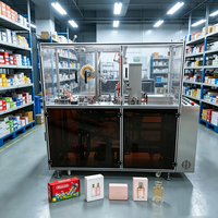 Machine d'emballage automatique à haute productivité pour boîtes de snacks, étuis CD/DVD et films plastiques 3D