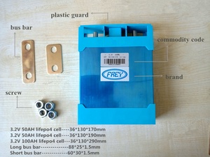 Celda de Batería Prismática de Fosfato de Hierro y Litio de Grado A, 3.2v 50ah, con Barra Colectora - Product Image 5