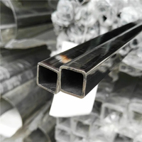 Tube carré en acier inoxydable 316 ASTM A554 soudé BA résistant à la corrosion, découpe, pliage, certifié ISO/CE, construction marine