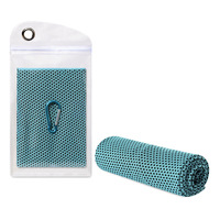 Serviette de sport FF4575 personnalisée Fitness Yoga course à pied entraînement Gym Serviette d'été pour le cou et le visage Serviette douce respirante pour le refroidissement de la glace