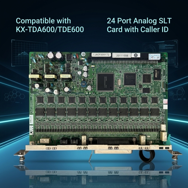 ECSLC24 KX-TDA6178 24-Channel Extension Board for IP-PABX KX-TDA600/TDE600 KX-TDA1176 KX-TDA1178 KX-6178 KX-TDA6179