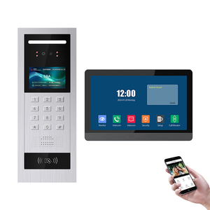 7 Inch Smart <strong>Digital</strong> <strong>Door</strong> <strong>Viewer</strong> with 1080P HD Color Touch Screen Water Resistant Tuya APP Control for Apartment Home Security - Product Image 2
