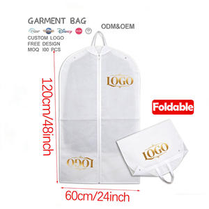 Bolsa de Ropa Reutilizable Portátil Ecológica de Alta Calidad con Logotipo Personalizado, Precio de Fábrica al por Mayor - Product Image 1