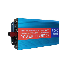Convertisseur de puissance monophasé haute puissance directe d'usine 3000W avec sortie USB pour une utilisation domestique et extérieure pour l'inversion solaire - Product Image 1