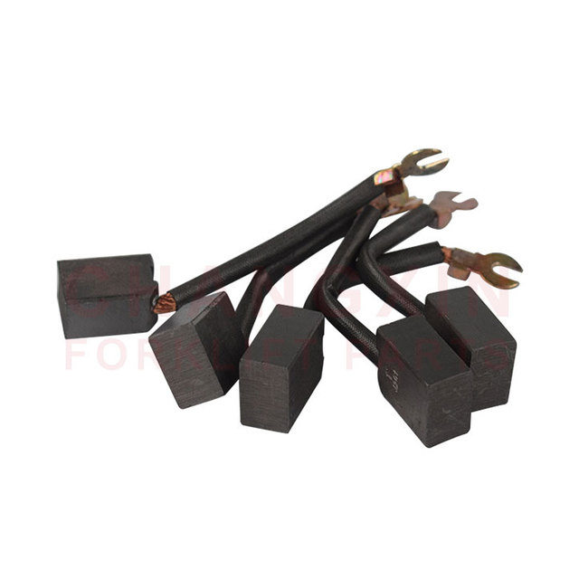China Original Factory J201 Model 16x25x32 mm Small Carbon Brush for Forklift Truck Motor