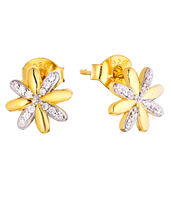 Anting Tusuk Perak Wanita QX Little Daisy, Lucu untuk Pesta Pertunangan, Desain Korea Terbaru 2026, Temperamen Elegan untuk Anak Perempuan