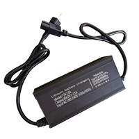 Chargeur intelligent pour batterie au lithium de vélo électrique et moto, 72V 84V 1A-15A, affichage numérique réglable, boîtier en aluminium, pièces pour vélo électrique