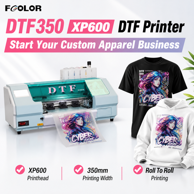 Factory Wholesale DTF350 XP600 Printer OEM Direct to Film Printer for Distributor Business