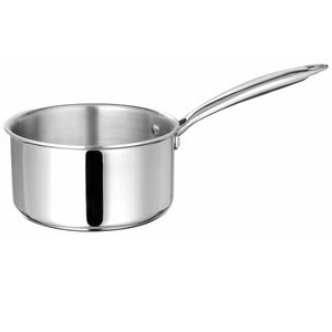 Casserole Premium 20 cm en acier inoxydable 304 triple épaisseur, robuste, idéale pour les soupes, les sauces et l'usage quotidien en cuisine - Product Image 2