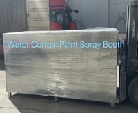 Cabine de peinture à rideau d'eau de type grand format XCWDTDR