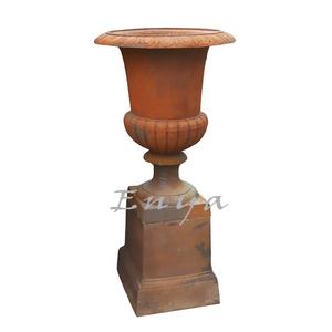 Classico francese in ghisa all'aperto gharten Urn Patio piantatrice di <span class=keywords><strong>prato</strong></span> e vasi di fiori De Jardin elegante arredamento da esterno - Product Image 4