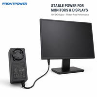 Adaptateur interchangeable 65W 12V5A 15V4A 24V2A, chargeur secteur interchangeable avec prise murale, certifié UL/CE/UKCA/GS/SAA