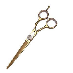 Tijeras de Peluquería Profesionales Inoue Kazuru de 5.5 Pulgadas, Acero Inoxidable 440C, Hoja Plana para Diestros, DG Suzhou - Product Image 3