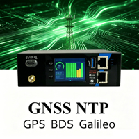 Eidou Galileo GPS Triple Mode Mini NTP Server Pengatur Waktu Otomatis Daya Rendah Portabel Pengisi Daya Ponsel Sinkronisasi Waktu Jaringan
