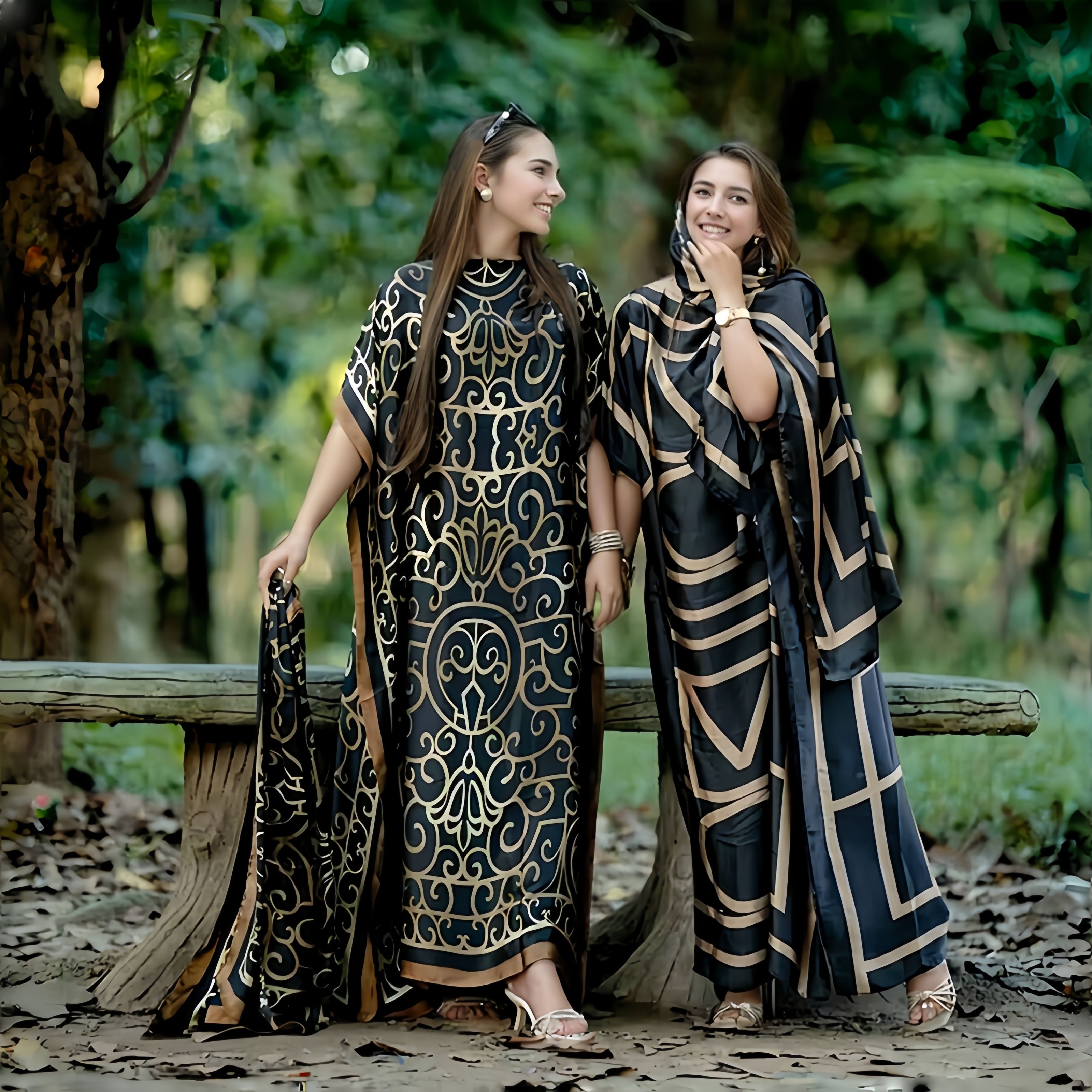 Elegant Kaftan 2025 New Designer Women's Maxi Dress
