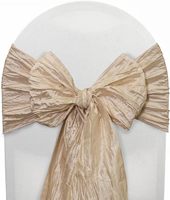Ceinture de chaise pour décoration de mariage et de banquet