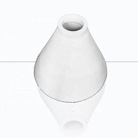 Coupe de coulée industrielle en alumine céramique résistante à l'usure, expédiée d'usine - Légère, haute résistance à la compression à froid, soudable et pliable