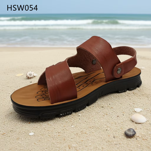 รองเท้าแตะนวดแบบเปิดนิ้วเท้า LXG, รองเท้าชายหาดกันเหงื่อขนาดใหญ่พิเศษ สไตล์ Brown <span class=keywords><strong>Walk</strong></span> สำหรับตลาดอียิปต์ รุ่น HSW053 - Product Image 3