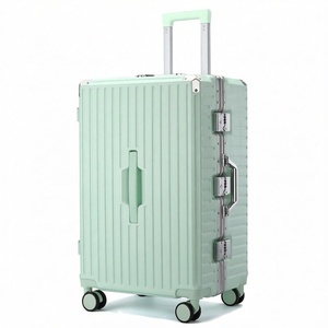 20 Inch Sanqi Large-Capacity Multifunctional Spinner Suitcase with Neoprene Material and Lock Unisex Carry-On <strong>Trolley</strong> - Product Image 1