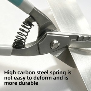 Cisailles industrielles de type américain et allemand pour tôles, modèles 10 et 12 pouces, fabrication Shaodong, vente en gros d'usine - Product Image 4