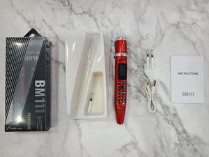 Nuevo Diseño BM111, Teléfono Móvil con Botones, Pantalla de 0.96 Pulgadas, Doble SIM, 2G GSM, Forma de Bolígrafo, Teléfono Móvil Económico - Product Image 6