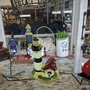 Miniature de bâtiment en résine personnalisée à suspendre, <span class=keywords><strong>phare</strong></span>, maison, ornement, décoration de type souvenir de voyage - Product Image 6