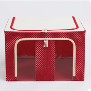 Large Storage Basket Oxford Clothes Box Sundries Orgnizer Bin
