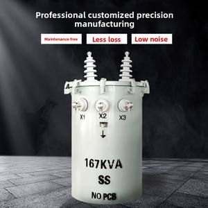 Vente directe d'usine 10kva-25kva transformateur cylindrique immergé dans l'huile monophasé 220v tension d'entrée - Product Image 2