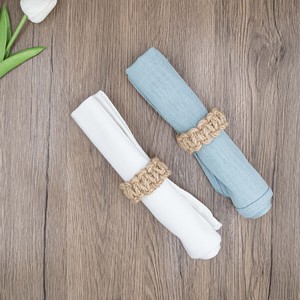 Anneaux <span class=keywords><strong>de</strong></span> <span class=keywords><strong>serviette</strong></span> en <span class=keywords><strong>toile</strong></span> <span class=keywords><strong>de</strong></span> <span class=keywords><strong>jute</strong></span> <span class=keywords><strong>de</strong></span> ferme tissée <span class=keywords><strong>de</strong></span> haute qualité pour la décoration <span class=keywords><strong>de</strong></span> table à manger, fête, banquet, mariage, anniversaire, boucle <span class=keywords><strong>de</strong></span> <span class=keywords><strong>serviette</strong></span> - Product Image 3