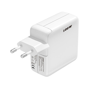 Nouveau chargeur rapide haute puissance 100W, norme européenne, compatible avec les téléphones Samsung, l'iPhone 16 d'Apple et les ordinateurs portables dotés de deux ports USB-C - Product Image 3