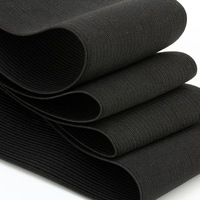 Bande élastique tissée sur mesure de qualité supérieure pour la couture, style chevrons blanc, sangle haute élasticité 100 % polyester