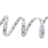 DC 12V 24V 60led/m 300LED 5M SMD 5050 IP20 14W RGB + W Bande lumineuse LED Flexible