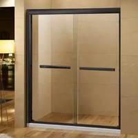 Verre trempé transparent sans cadre CE SGCC 6mm 8mm 10mm pour cabine de douche, porte de douche en verre, cloison de salle de bain