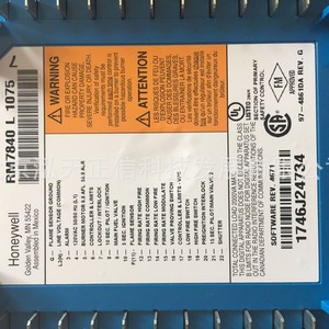 Les contrôleurs de combustion Honeywell RM7840L1018 et RM7840L1075 sont des produits authentiques. Demandez un devis séparément. - Product Image 4
