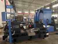 Máquina Horizontal de Torneado CNC y Rectificado de Superficies de Acero Inoxidable y Aluminio de Alta Precisión, Modelo Lang Ruixing SSLW LX-600
