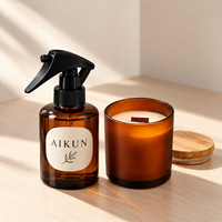 AIKUN – Vente directe usine – Ensemble diffuseur à bâtonnets et bougie parfumée de luxe personnalisé pour la maison