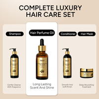 Kit de Soins Capillaires Botaniques Premium : Huile d'Argan et Extrait de Romarin – Formule Professionnelle pour Réparation Avancée et Restauration de la Brillance