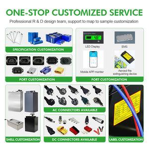 Paquete de Baterías de Litio HHPOWER 48V <span class=keywords><strong>60V</strong></span> 72V, Paquete de Baterías de Polímero de Litio Lifepo4 Personalizado para Motocicleta Eléctrica, Triciclo, Scooter - Product Image 6