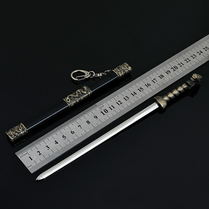Nuevo Llavero Colgante de 22CM con Espada de <span class=keywords><strong>Fang</strong></span> La de Water Margin, Artículo Coleccionable de Aleación, Regalo, Espada para COSPLAY - Product Image 2