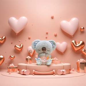 Atmen Koala Plüsch tier Schöne rhythmische Atmung Spielzeug Bewegung Sound-Making Angst Linderung Kuscheltier für Kinder Weihnachten - Product Image 5