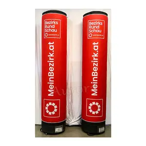 Commercial inflatable lef pillar advertaising custom inflatable led pillar inflatable pillar