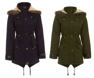Nouvelle arrivée coton <span class=keywords><strong>kaki</strong></span> <span class=keywords><strong>parka</strong></span> manteau fourrure <span class=keywords><strong>capuche</strong></span> surdimensionnée pour femmes - Product Image 1