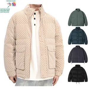 2024 남자의 대표팀 재킷 봄버 레터맨 재킷 남성용 사용자 정의 겨울 패딩 재킷